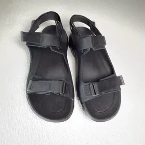 Ecco Men\'s Charcoal Gray Strap Sandals. Size 12-12.5 EU Size 47 Ecco | Shoes | Ecco Mx Onshore 3strap Trooper Gray Water  main image 4